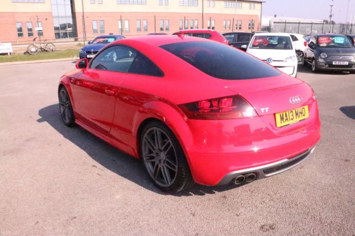 Audi TT 2.0 TDI QUATTRO BLACK EDITION 2d 168 BHP Coupe Diesel RED