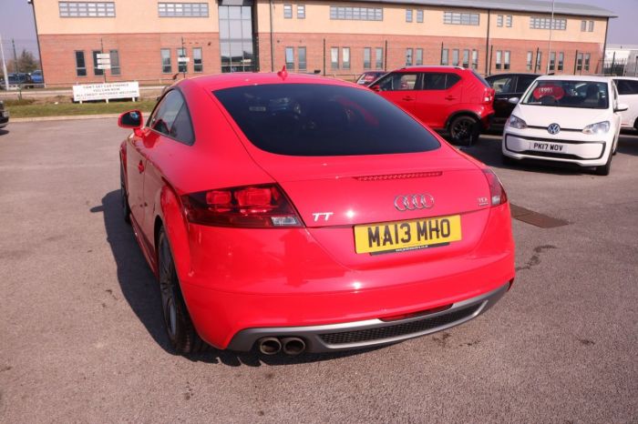 Audi TT 2.0 TDI QUATTRO BLACK EDITION 2d 168 BHP Coupe Diesel RED