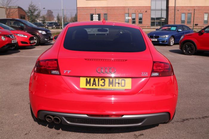 Audi TT 2.0 TDI QUATTRO BLACK EDITION 2d 168 BHP Coupe Diesel RED