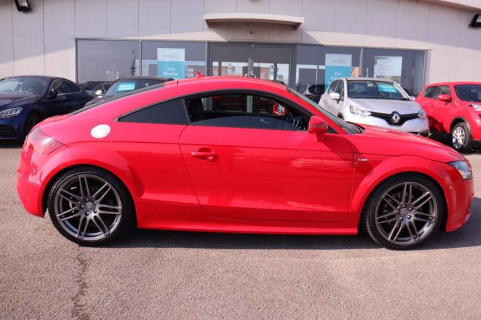 Audi TT 2.0 TDI QUATTRO BLACK EDITION 2d 168 BHP Coupe Diesel RED