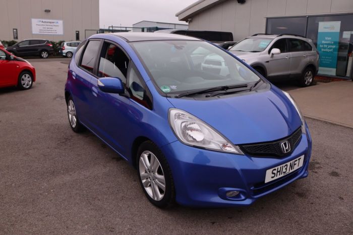 Honda Jazz 1.3 I-VTEC EX 5d 98 BHP Hatchback Petrol BLUE