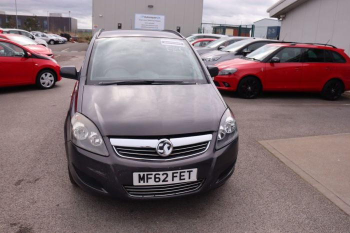 Vauxhall Zafira 1.6 EXCLUSIV 5d 113 BHP MPV Petrol GREY