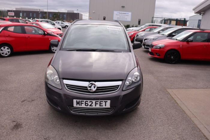 Vauxhall Zafira 1.6 EXCLUSIV 5d 113 BHP MPV Petrol GREY