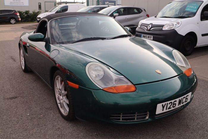 Porsche Boxster 3.2 S 2d 248 BHP Convertible Petrol GREEN