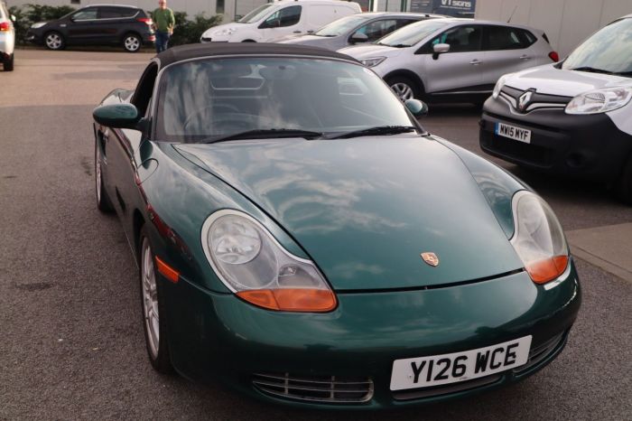 Porsche Boxster 3.2 S 2d 248 BHP Convertible Petrol GREEN