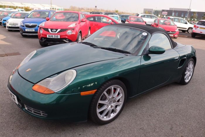 Porsche Boxster 3.2 S 2d 248 BHP Convertible Petrol GREEN