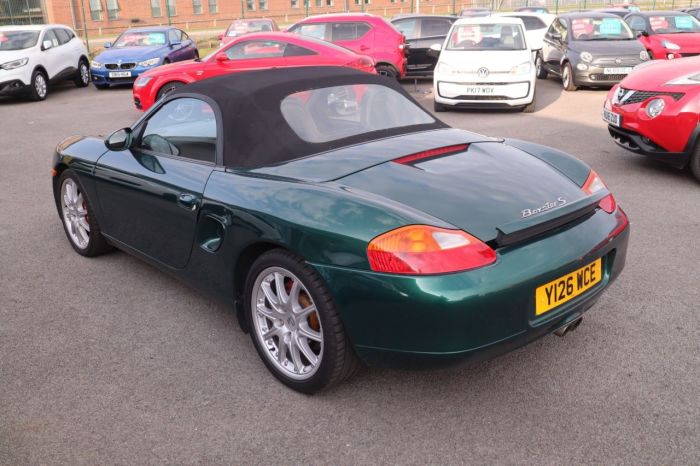 Porsche Boxster 3.2 S 2d 248 BHP Convertible Petrol GREEN