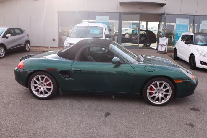 Porsche Boxster 3.2 S 2d 248 BHP Convertible Petrol GREEN