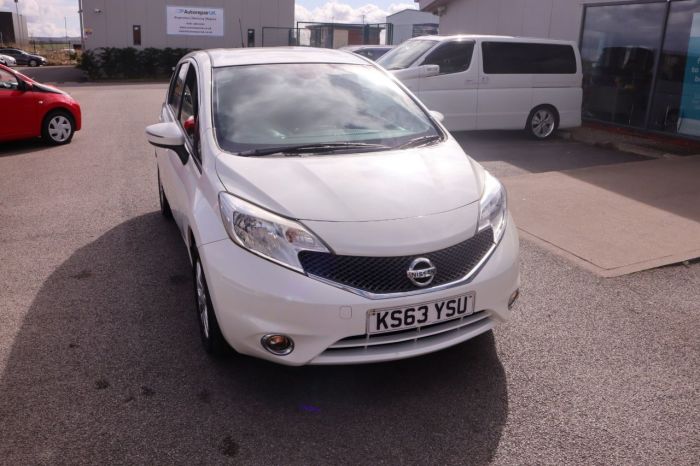 Nissan Note 1.2 ACENTA PREMIUM 5d 80 BHP MPV Petrol WHITE