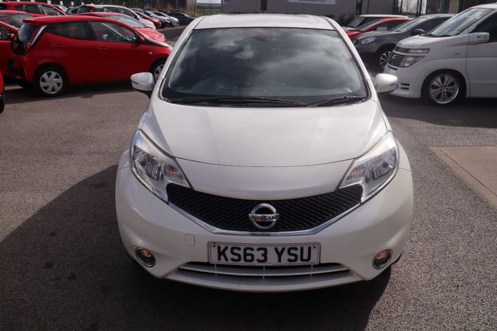 Nissan Note 1.2 ACENTA PREMIUM 5d 80 BHP MPV Petrol WHITE