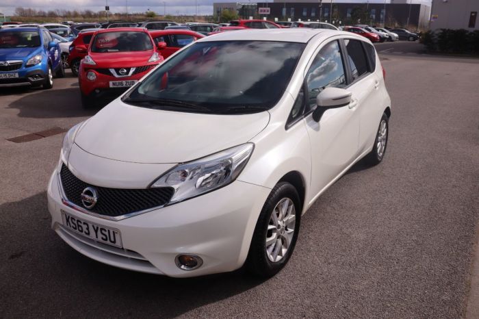 Nissan Note 1.2 ACENTA PREMIUM 5d 80 BHP MPV Petrol WHITE