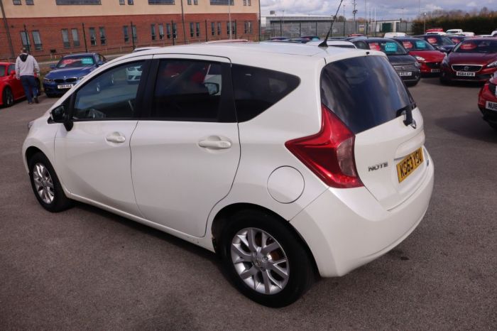 Nissan Note 1.2 ACENTA PREMIUM 5d 80 BHP MPV Petrol WHITE