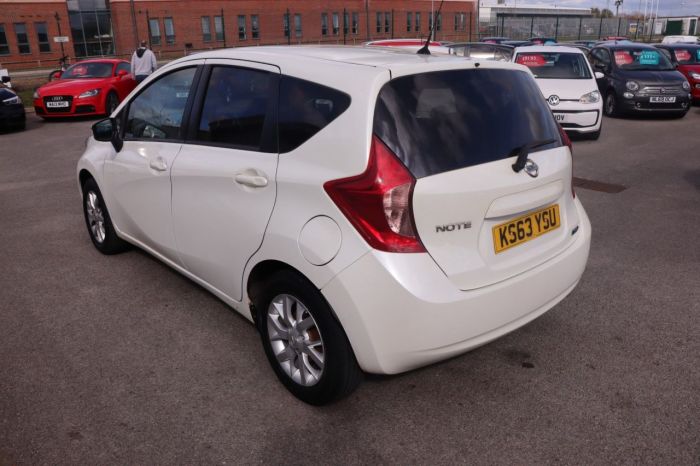 Nissan Note 1.2 ACENTA PREMIUM 5d 80 BHP MPV Petrol WHITE