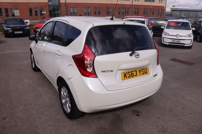 Nissan Note 1.2 ACENTA PREMIUM 5d 80 BHP MPV Petrol WHITE