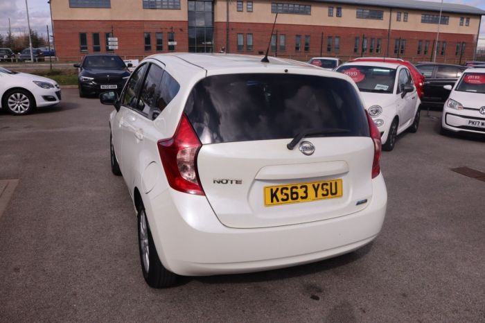 Nissan Note 1.2 ACENTA PREMIUM 5d 80 BHP MPV Petrol WHITE