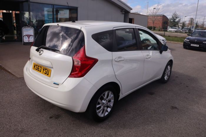 Nissan Note 1.2 ACENTA PREMIUM 5d 80 BHP MPV Petrol WHITE