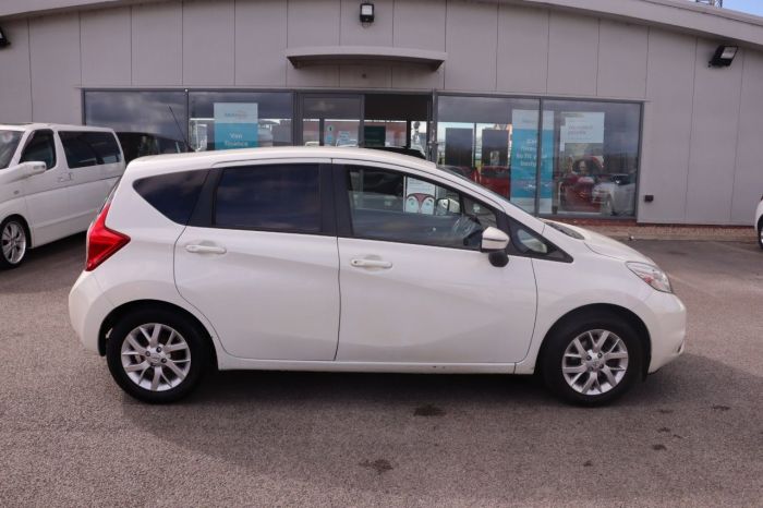 Nissan Note 1.2 ACENTA PREMIUM 5d 80 BHP MPV Petrol WHITE