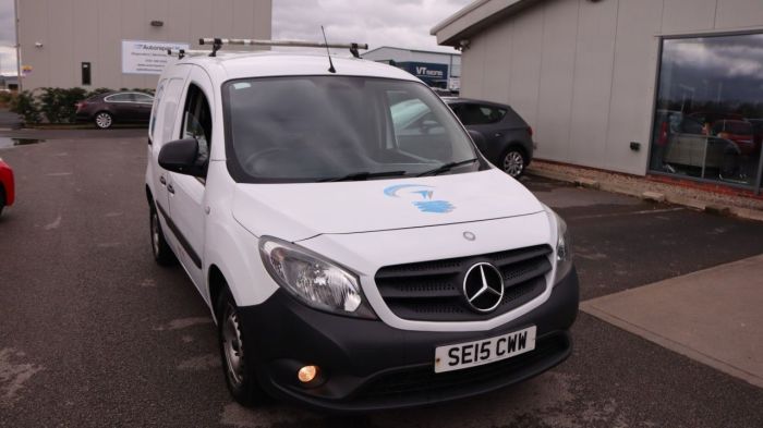 Mercedes-Benz Citan 1.5 109 CDI 90 BHP PANEL VAN Diesel WHITE