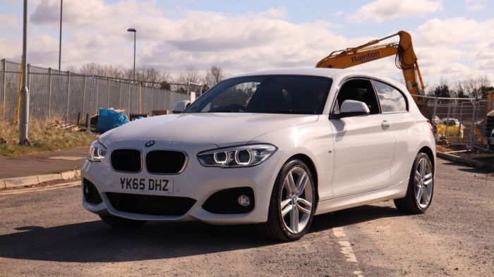 BMW 1 Series 1.5 116D M SPORT 3d 114 BHP Hatchback Diesel WHITE