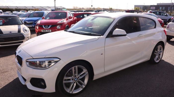 BMW 1 Series 1.5 116D M SPORT 3d 114 BHP Hatchback Diesel WHITE