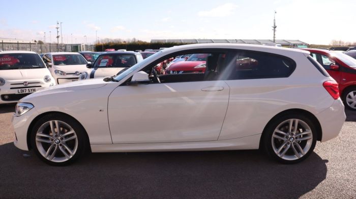 BMW 1 Series 1.5 116D M SPORT 3d 114 BHP Hatchback Diesel WHITE