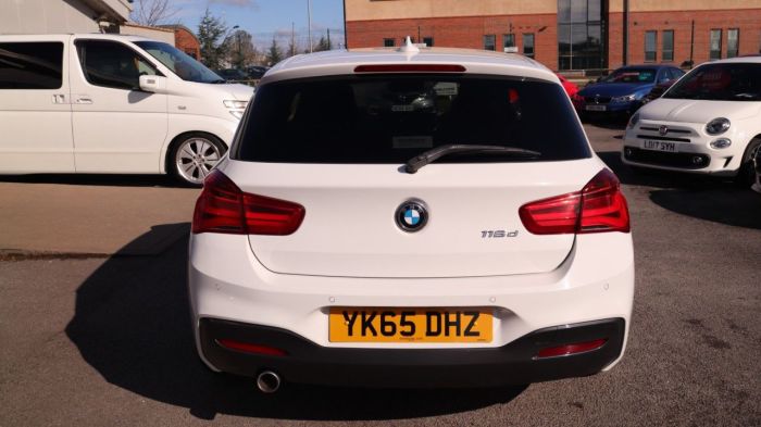 BMW 1 Series 1.5 116D M SPORT 3d 114 BHP Hatchback Diesel WHITE