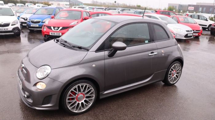 Abarth 595 1.4 595 TURISMO 3d 162 BHP Hatchback Petrol GREY