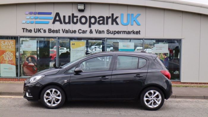 Vauxhall Corsa 1.4 SRI ECOFLEX 5d 74 BHP Hatchback Petrol BLACK