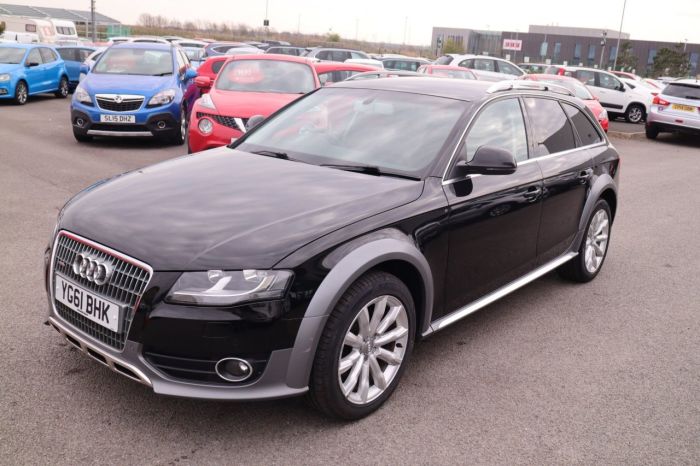 Audi A4 Allroad 2.0 ALLROAD TDI QUATTRO 5d 168 BHP Estate Diesel BLACK