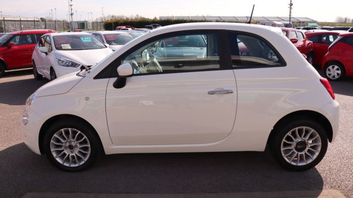 Fiat 500 1.2 POP STAR 3d 69 BHP Hatchback Petrol WHITE