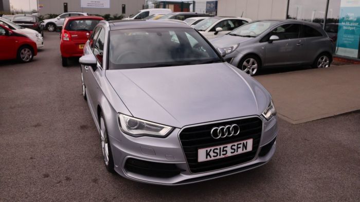 Audi A3 1.6 TDI S LINE 5d 109 BHP Hatchback Diesel SILVER