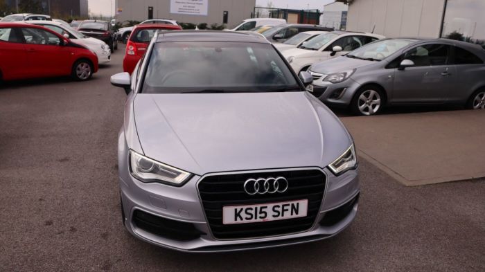 Audi A3 1.6 TDI S LINE 5d 109 BHP Hatchback Diesel SILVER