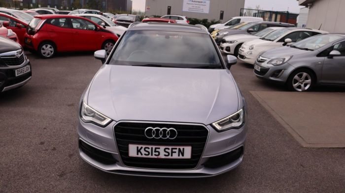 Audi A3 1.6 TDI S LINE 5d 109 BHP Hatchback Diesel SILVER