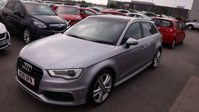 Audi A3 1.6 TDI S LINE 5d 109 BHP Hatchback Diesel SILVER