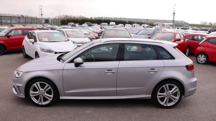 Audi A3 1.6 TDI S LINE 5d 109 BHP Hatchback Diesel SILVER