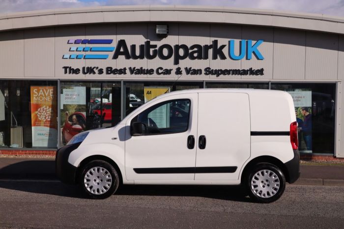 Peugeot Bipper 1.2 HDI PROFESSIONAL 79 BHP PANEL VAN Diesel WHITE