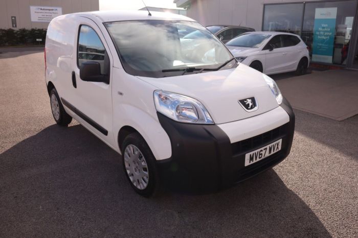 Peugeot Bipper 1.2 HDI PROFESSIONAL 79 BHP PANEL VAN Diesel WHITE