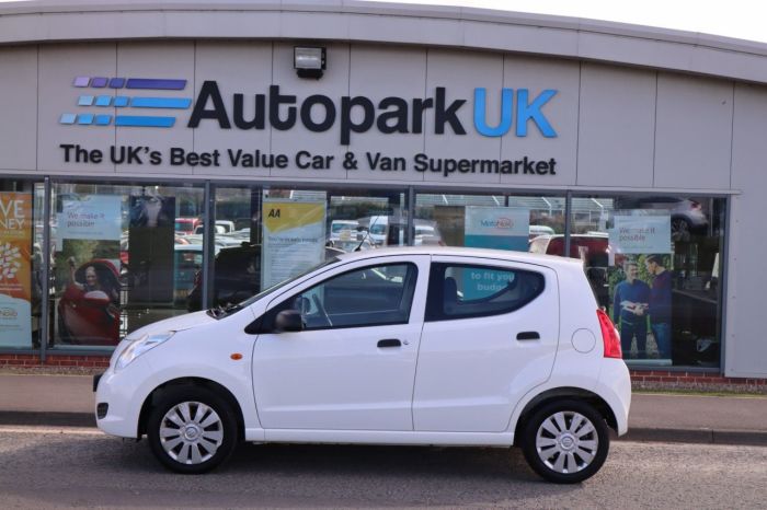 Suzuki Alto 1.0 SZ 5d 68 BHP Hatchback Petrol WHITE