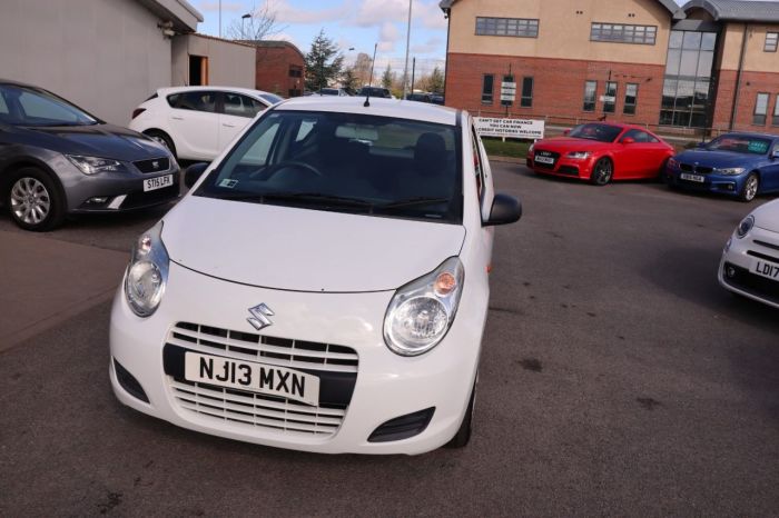 Suzuki Alto 1.0 SZ 5d 68 BHP Hatchback Petrol WHITE