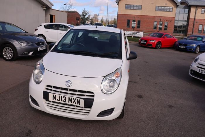 Suzuki Alto 1.0 SZ 5d 68 BHP Hatchback Petrol WHITE