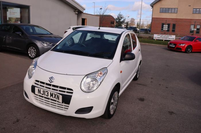 Suzuki Alto 1.0 SZ 5d 68 BHP Hatchback Petrol WHITE