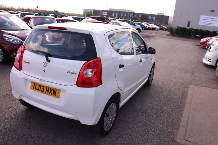 Suzuki Alto 1.0 SZ 5d 68 BHP Hatchback Petrol WHITE