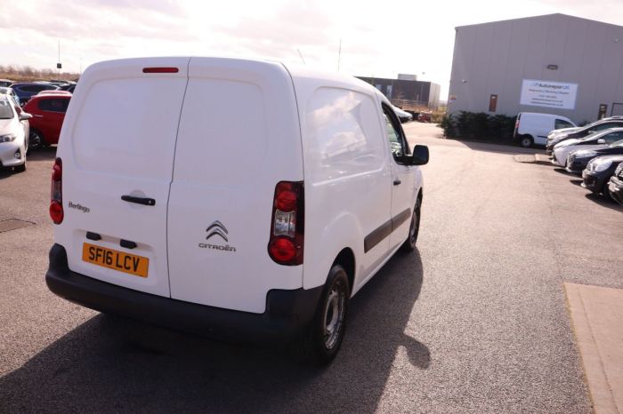 Citroen Berlingo 1.6 625 LX L1 HDI 74 BHP PANEL VAN Diesel WHITE