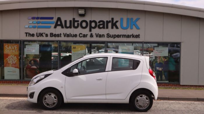 Chevrolet Spark 1.2 LT 5d 80 BHP Hatchback Petrol WHITE