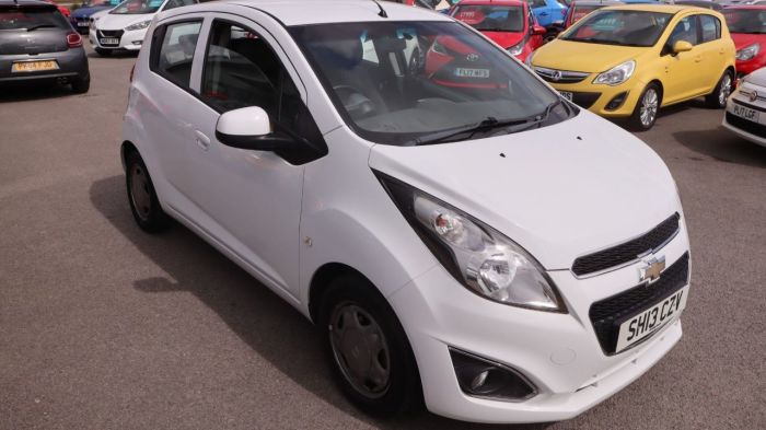 Chevrolet Spark 1.2 LT 5d 80 BHP Hatchback Petrol WHITE