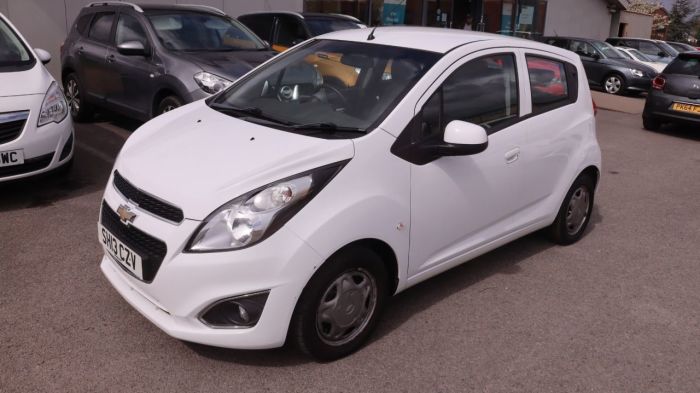 Chevrolet Spark 1.2 LT 5d 80 BHP Hatchback Petrol WHITE