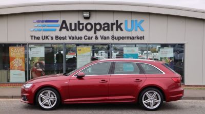 Audi A4 2.0 AVANT TDI QUATTRO S LINE 5d 188 BHP Estate Diesel REDAudi A4 2.0 AVANT TDI QUATTRO S LINE 5d 188 BHP Estate Diesel RED at Motor Finance 4u Tunbridge Wells