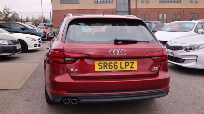 Audi A4 2.0 AVANT TDI QUATTRO S LINE 5d 188 BHP Estate Diesel RED