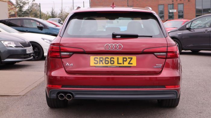 Audi A4 2.0 AVANT TDI QUATTRO S LINE 5d 188 BHP Estate Diesel RED