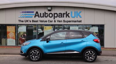 Renault Captur 1.5 DYNAMIQUE S MEDIANAV DCI 5d 90 BHP Hatchback Diesel BLUE/BLACKRenault Captur 1.5 DYNAMIQUE S MEDIANAV DCI 5d 90 BHP Hatchback Diesel BLUE/BLACK at Motor Finance 4u Tunbridge Wells